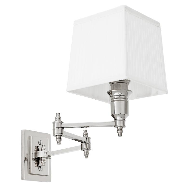 Lexington vägglampa swing nickel vit Newport Lexington vägglampa swing nickel vit Newport